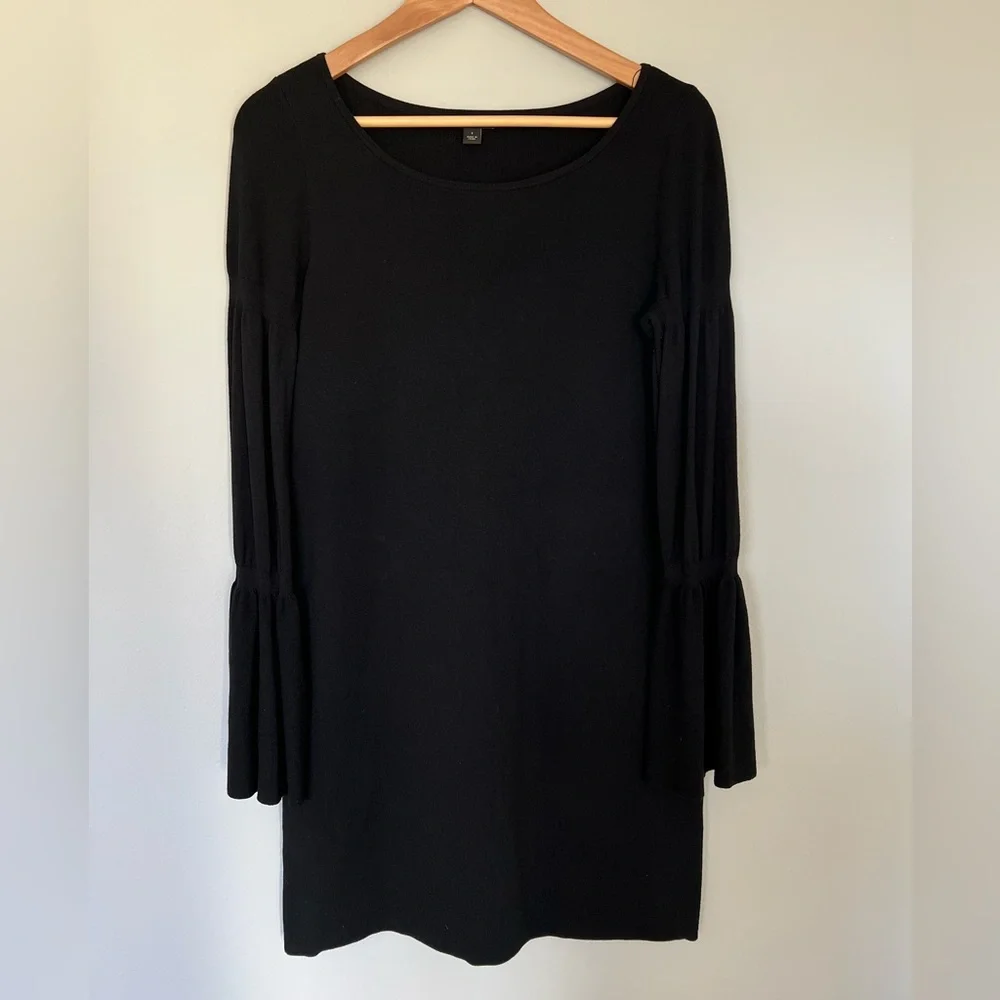 Ann Taylor Bell Sleeve Knit Dress, Sz S - Picture 3 of 10